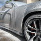 Close-up of our foam bath, lifting dirt and grime to prepare the vehicle for a deeper clean during the detailing process.
