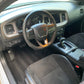 Interior of a Dodge Charger after our Platinum Package, showcasing a spotless and refreshed cabin with pristine upholstery, clean surfaces, and a polished finish.